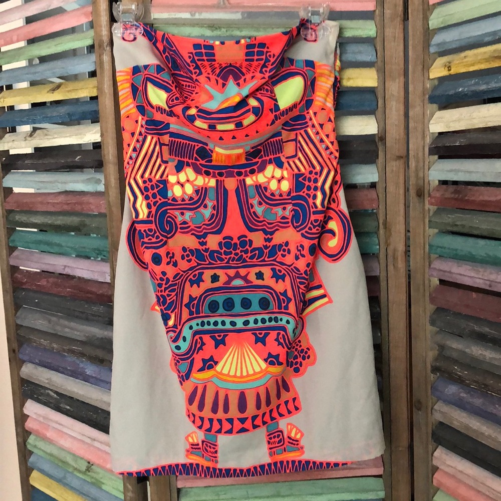 Mara Hoffman, mini, strapless, super cute dress⭐️